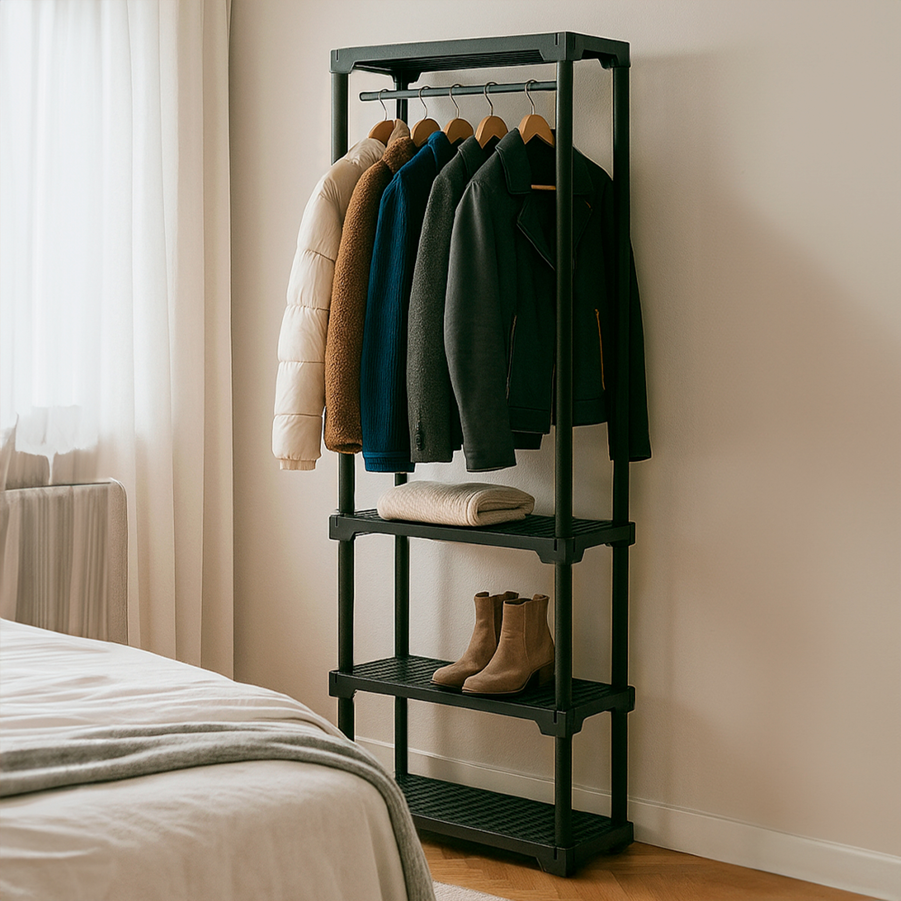 Arara Poly I'M IN HOME para closet e organização de roupas — foto 5