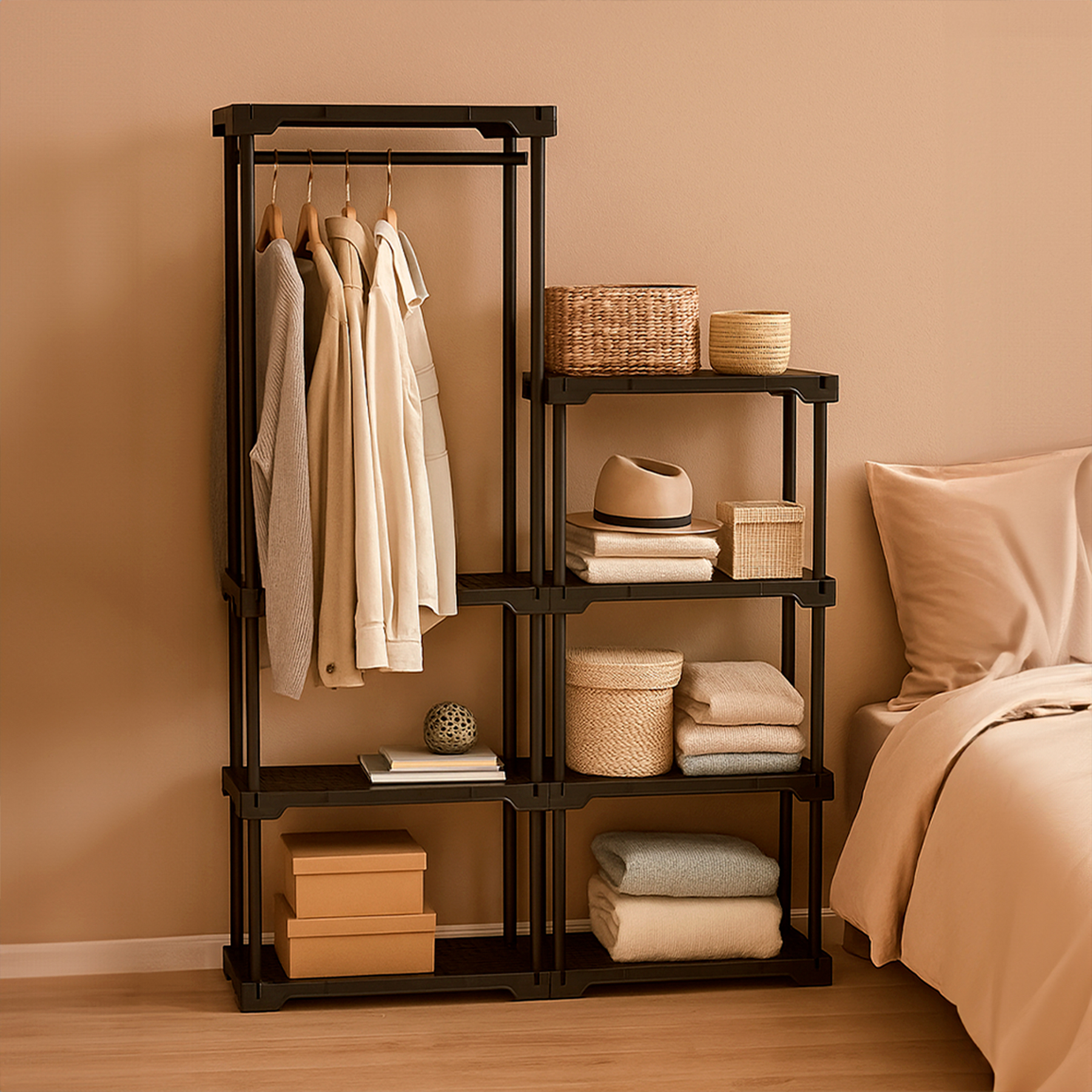 Arara Poly I'M IN HOME para closet e organização de roupas — foto 4